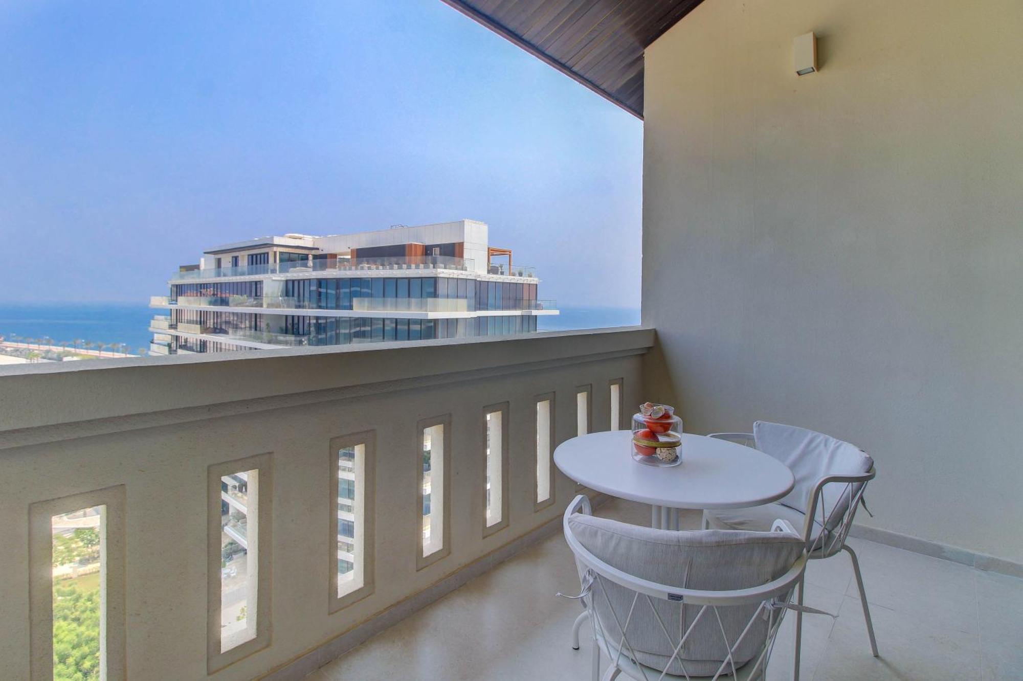 Luxe Getaways Royal Amwaj Palm Jumeirah Resort Apartment Holiday Home Dubai Ngoại thất bức ảnh