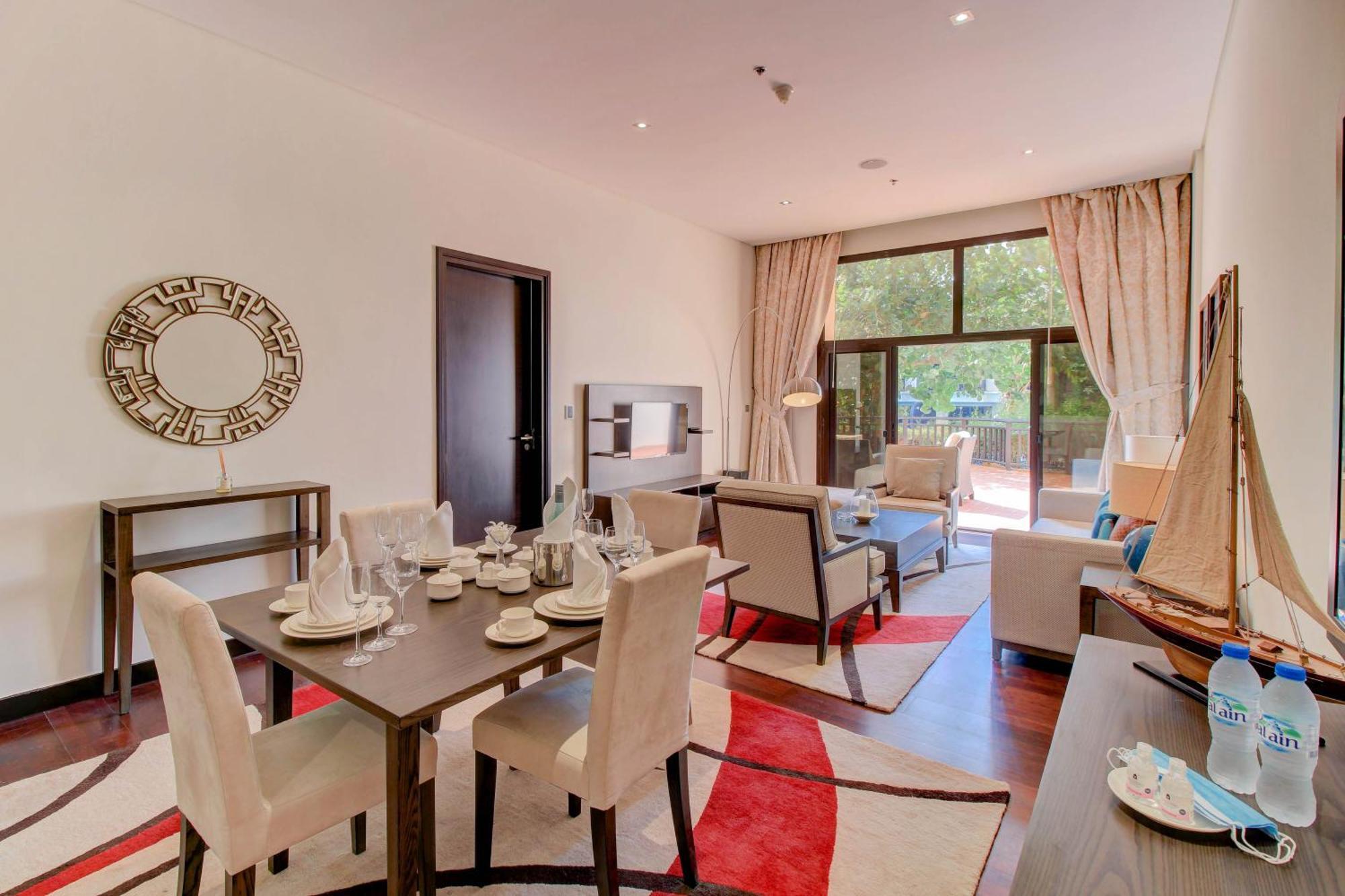 Luxe Getaways Royal Amwaj Palm Jumeirah Resort Apartment Holiday Home Dubai Phòng bức ảnh