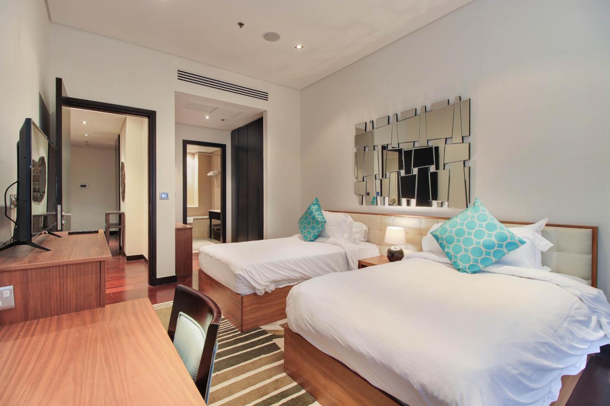 Luxe Getaways Royal Amwaj Palm Jumeirah Resort Apartment Holiday Home Dubai Ngoại thất bức ảnh