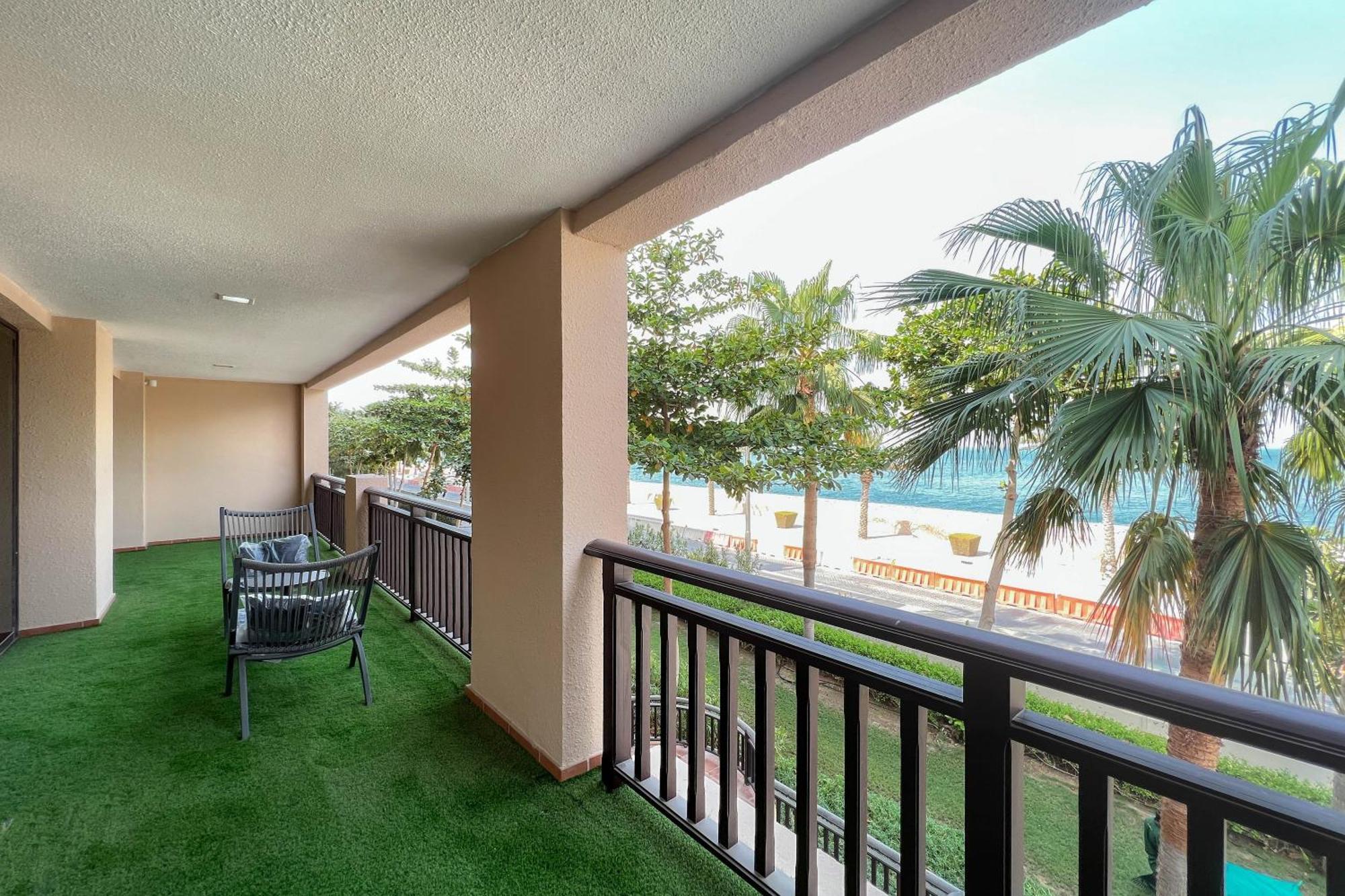 Luxe Getaways Royal Amwaj Palm Jumeirah Resort Apartment Holiday Home Dubai Ngoại thất bức ảnh