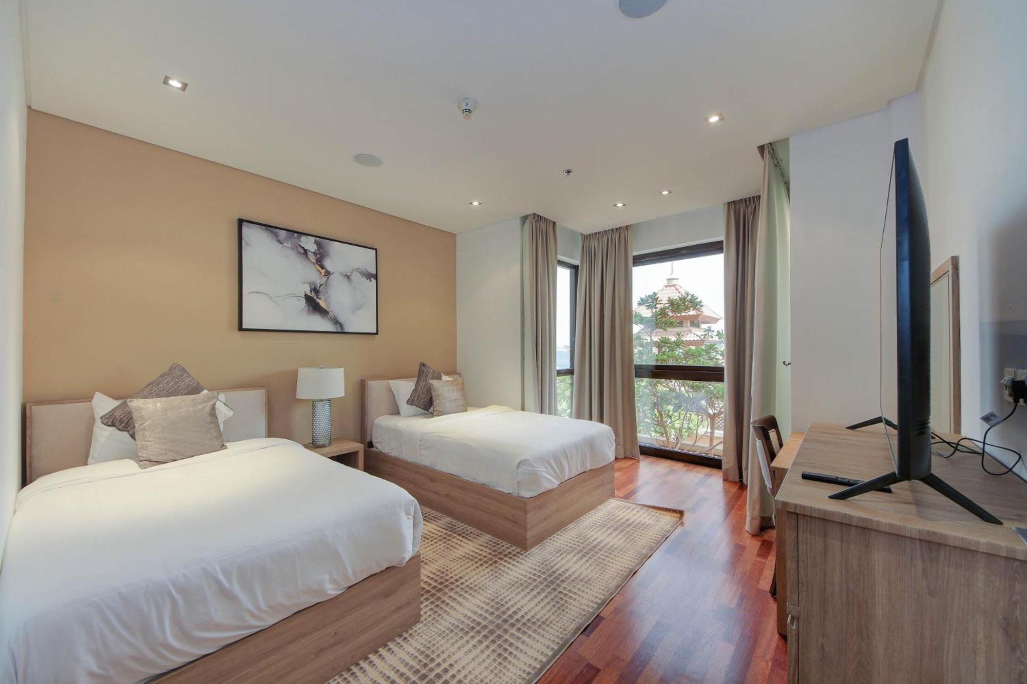 Luxe Getaways Royal Amwaj Palm Jumeirah Resort Apartment Holiday Home Dubai Ngoại thất bức ảnh