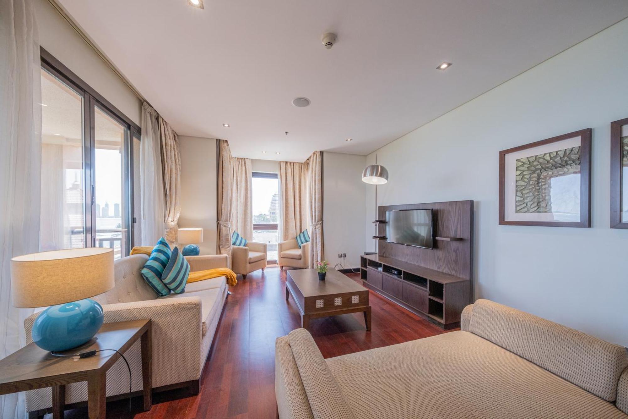 Luxe Getaways Royal Amwaj Palm Jumeirah Resort Apartment Holiday Home Dubai Ngoại thất bức ảnh