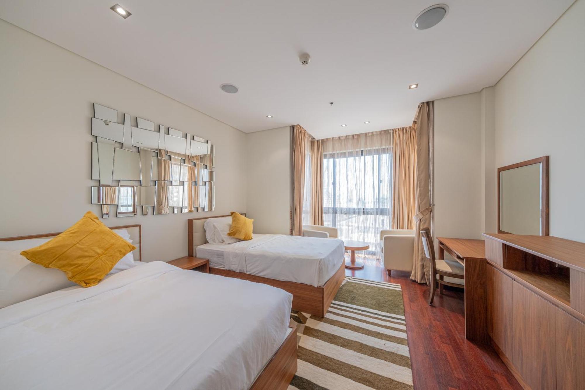 Luxe Getaways Royal Amwaj Palm Jumeirah Resort Apartment Holiday Home Dubai Ngoại thất bức ảnh
