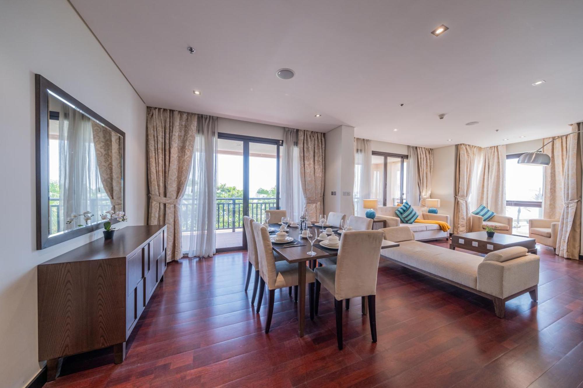 Luxe Getaways Royal Amwaj Palm Jumeirah Resort Apartment Holiday Home Dubai Ngoại thất bức ảnh