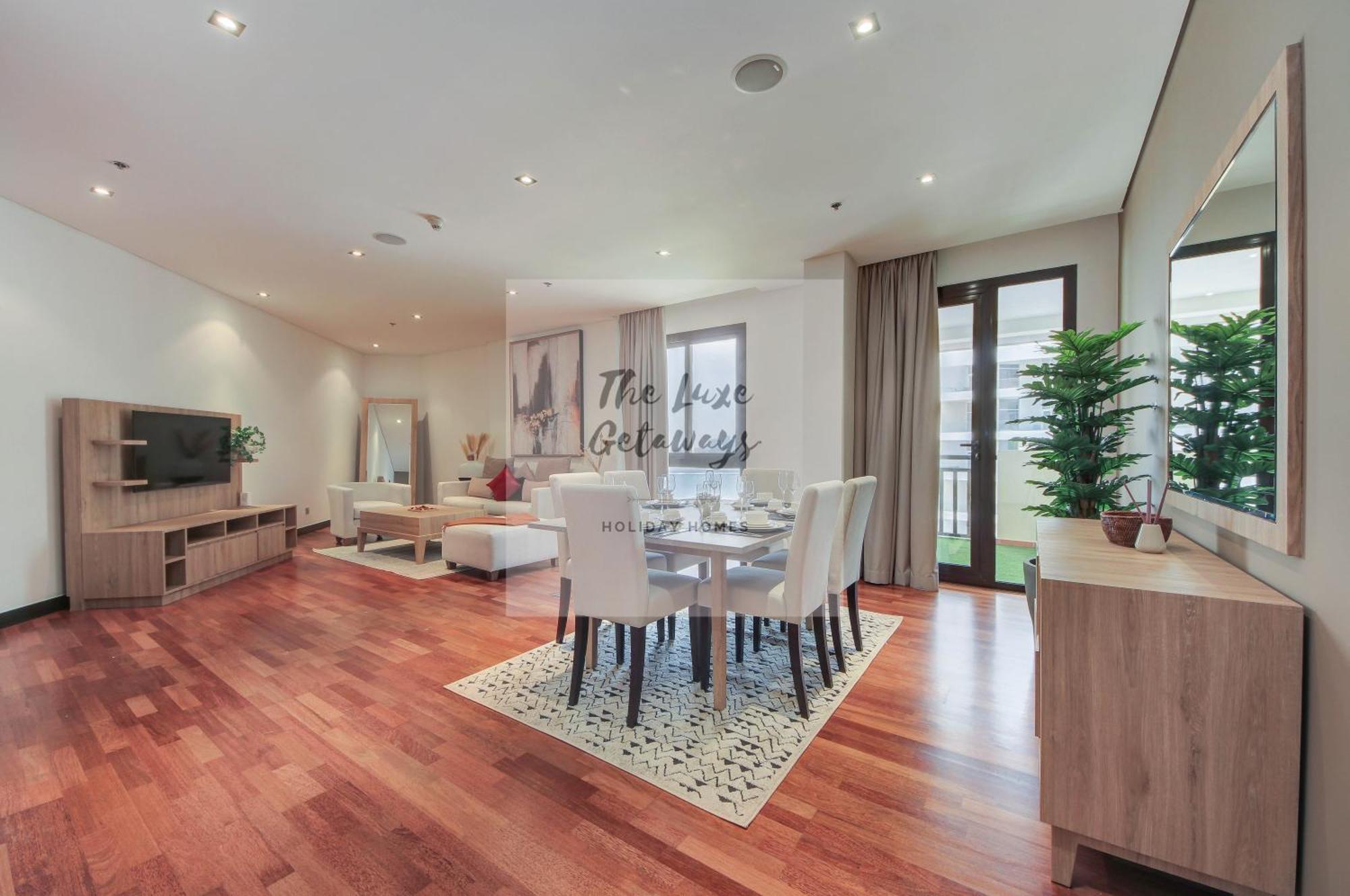 Luxe Getaways Royal Amwaj Palm Jumeirah Resort Apartment Holiday Home Dubai Ngoại thất bức ảnh