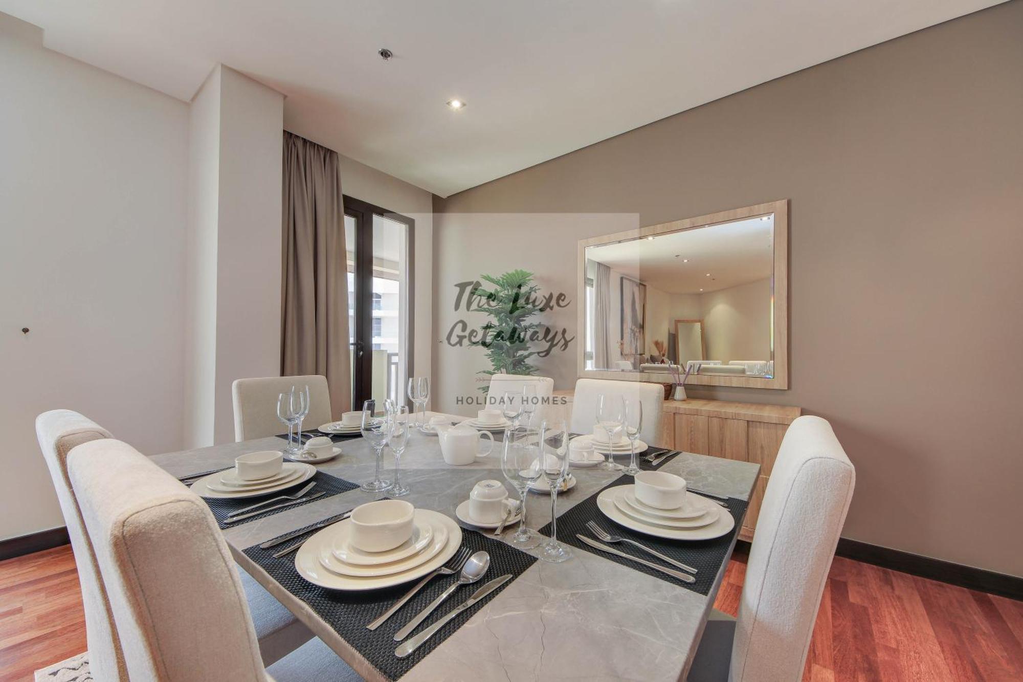 Luxe Getaways Royal Amwaj Palm Jumeirah Resort Apartment Holiday Home Dubai Ngoại thất bức ảnh
